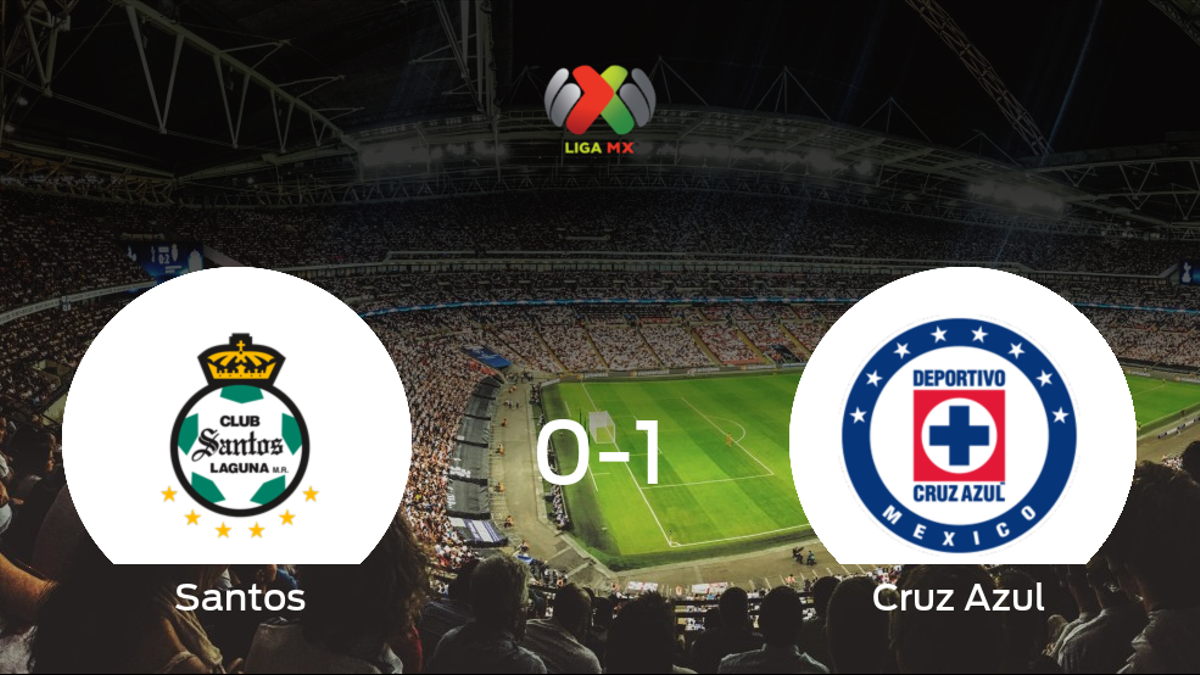 El Cruz Azul toma la delantera en la final después de vencer 0-1 al Santos