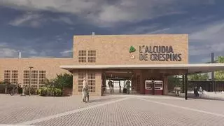 Así será la nueva estación de l'Alcúdia de Crespins en la que Adif invertirá 17 millones