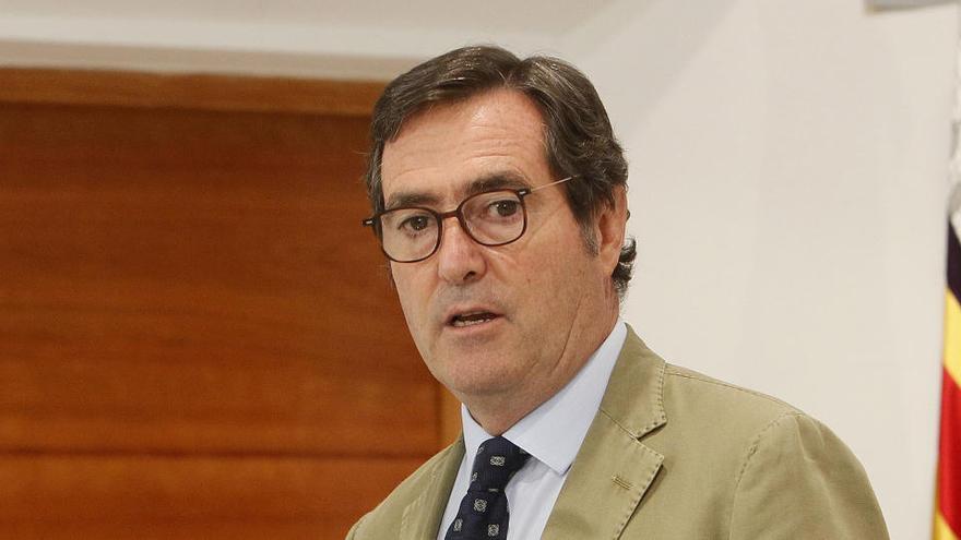 Antonio Garamendi, presidente de la CEOE.