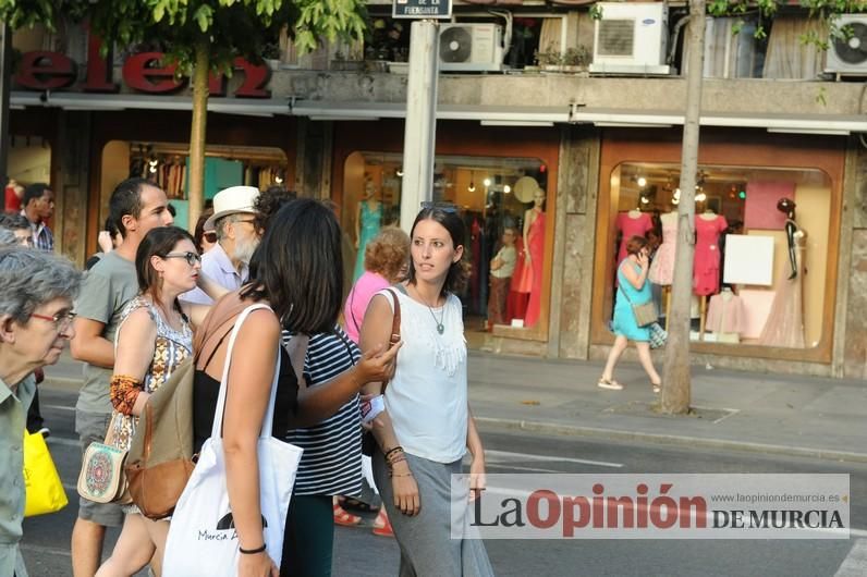 Más de cien voces piden en Murcia "acoger refugiados ya"