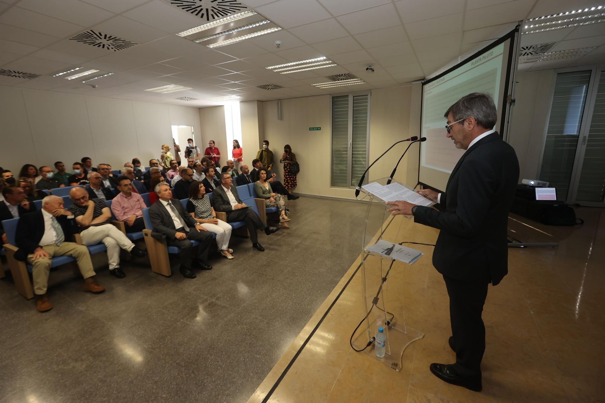 Presentación de la planta hipocarbónica para el sector azulejero