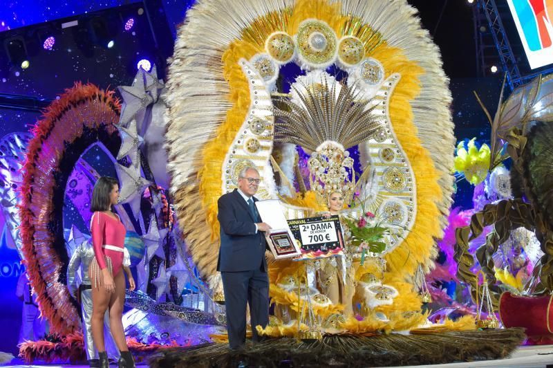 17-03-2019 SAN BARTOLOMÉ DE TIRAJANA. REINA CARNAVAL DE  MASPALOMAS.   Segunda Dama. Fotógrafo: ANDRES CRUZ  | 17/03/2019 | Fotógrafo: Andrés Cruz