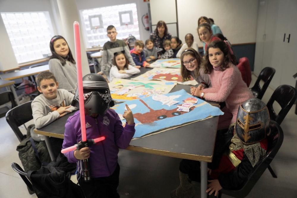 Talleres de Carnaval en centros sociales de Oviedo