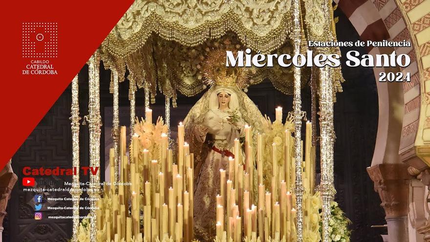 Las procesiones del Miércoles Santo en la carrera oficial de Córdoba