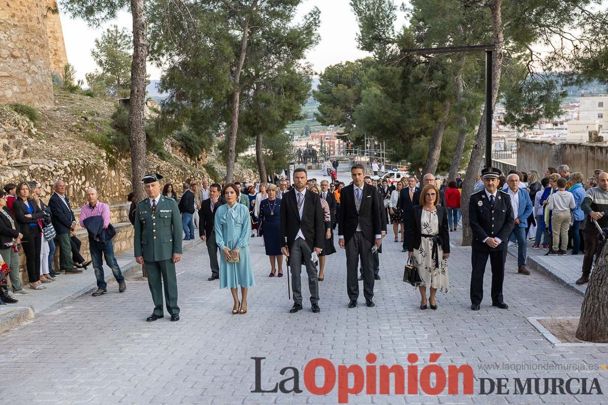 Procesión de subida a la Basílica en las Fiestas de Caravaca