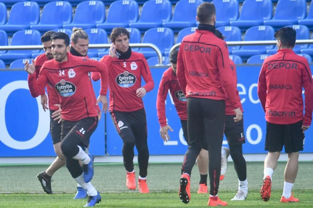 Sesión en Riazor antes de la 1ª lista de Martí