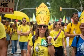 L’última vaga de professors d’aquest curs acusa el cansament del col·lectiu i els sindicats insten a seguir les protestes al setembre