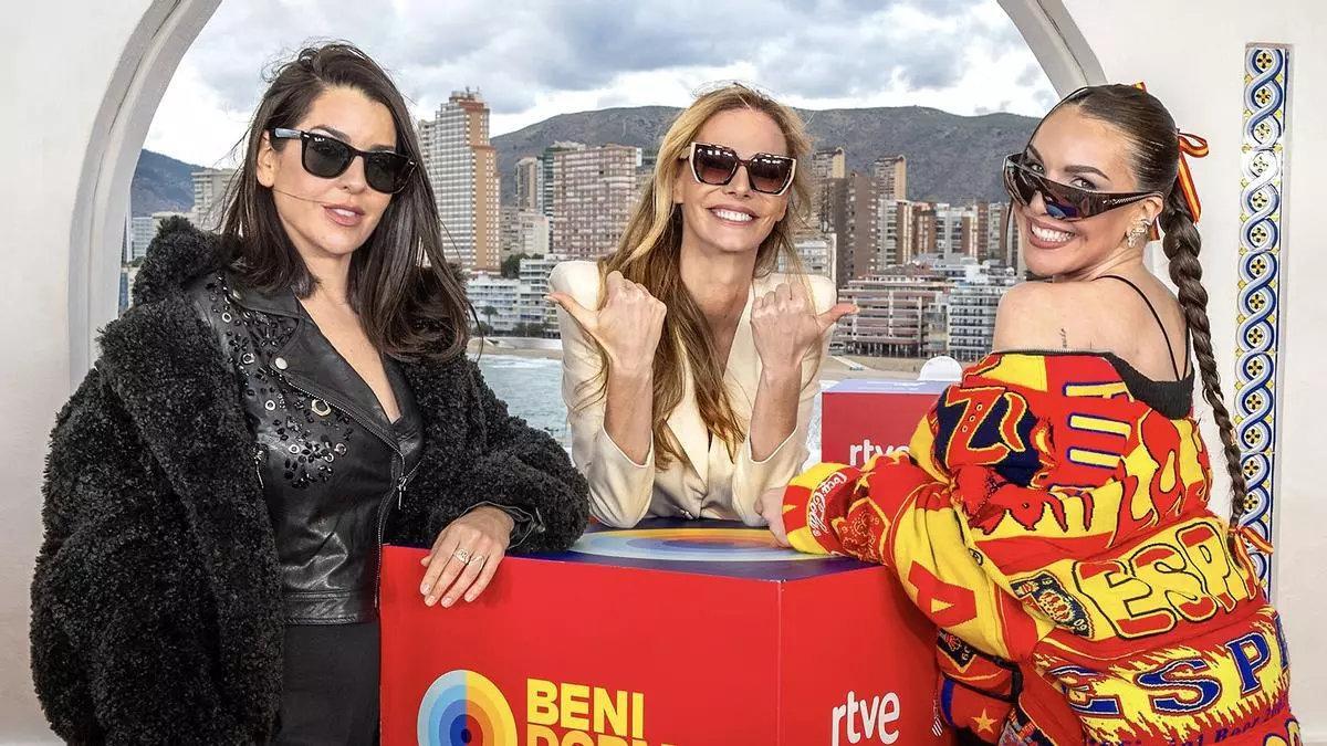 Inés Hernand, Paula Vázquez y Ruth Lorenzo.