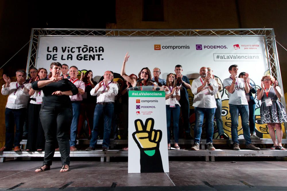 Noche electoral en A la Valenciana