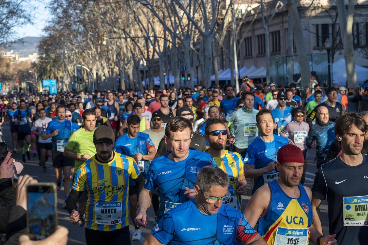 Así ha sido la Media Maratón de Barcelona 2024. Búscate en las fotos