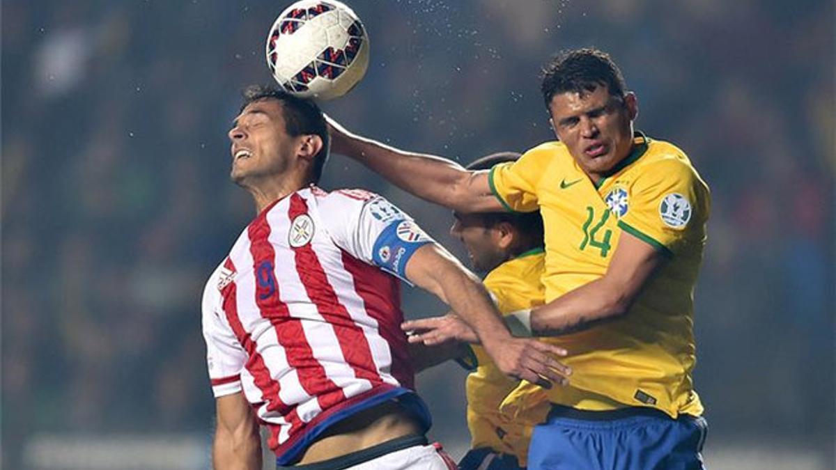 Thiago Silva concedió un penalti que acabó significando la eliminación de Brasil