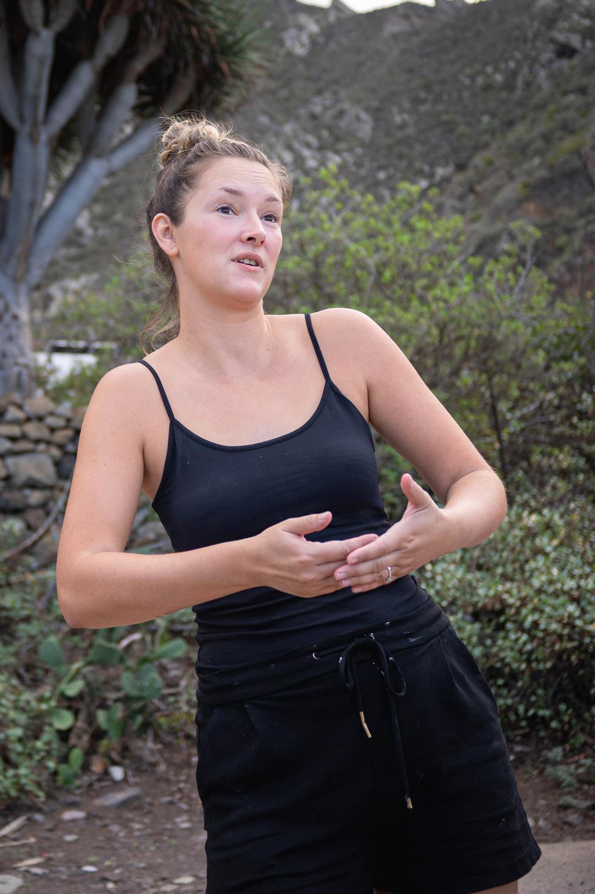 Kateřina Honců, primera vecina de El Draguillo en 50 años