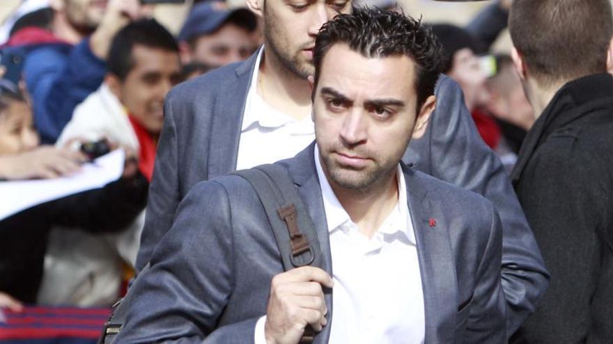 El jugador del Al Sadd, Xavi Hernández.