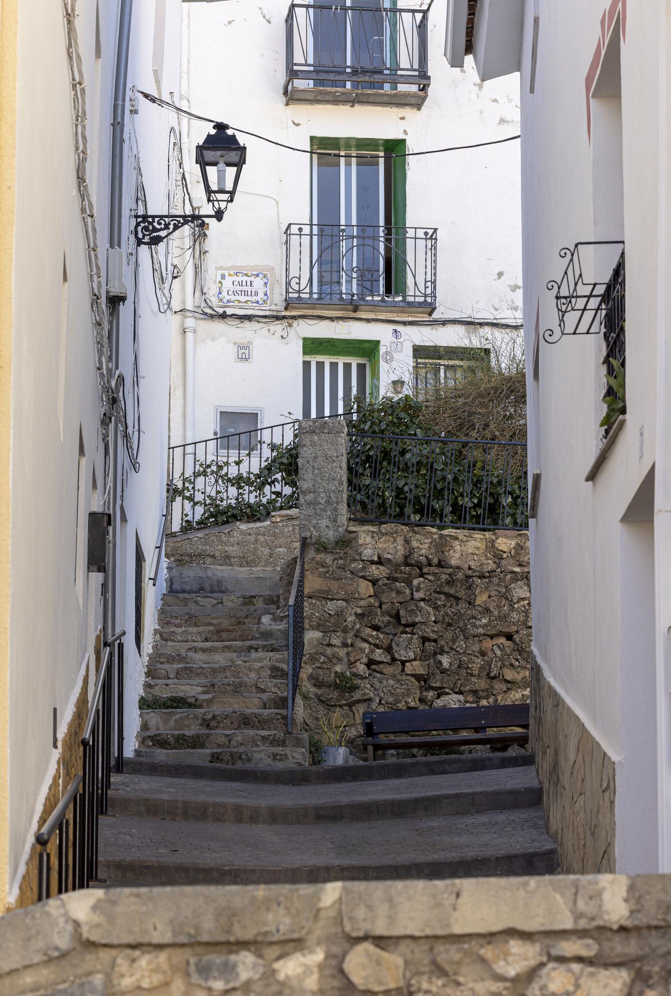 Calle de subida al Castillo.