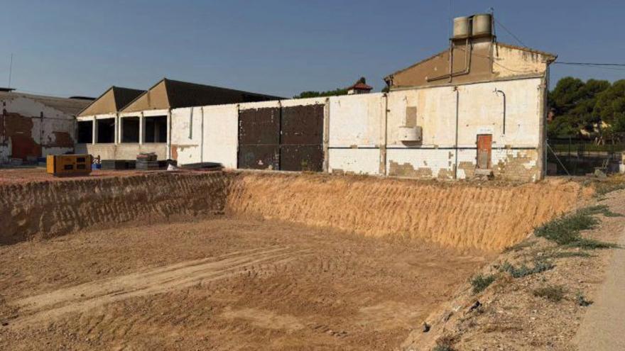 Avanzan las obras de la futura residencia de mayores de Gallur