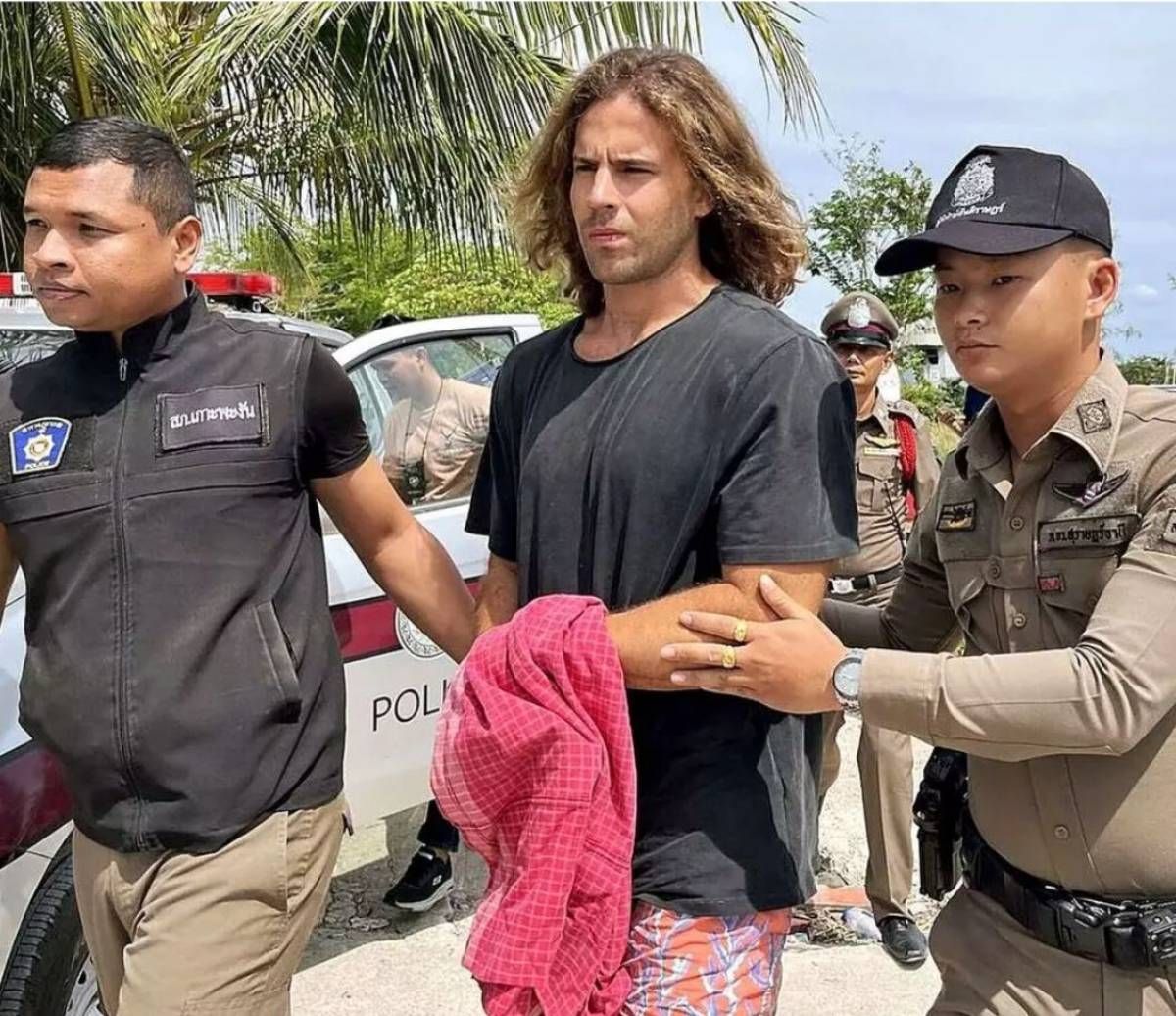 Daniel Sancho condenado a cadena perpétua en Tailandia