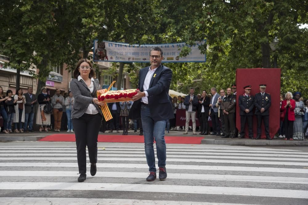 Celebració institucional de la Diada a Manresa