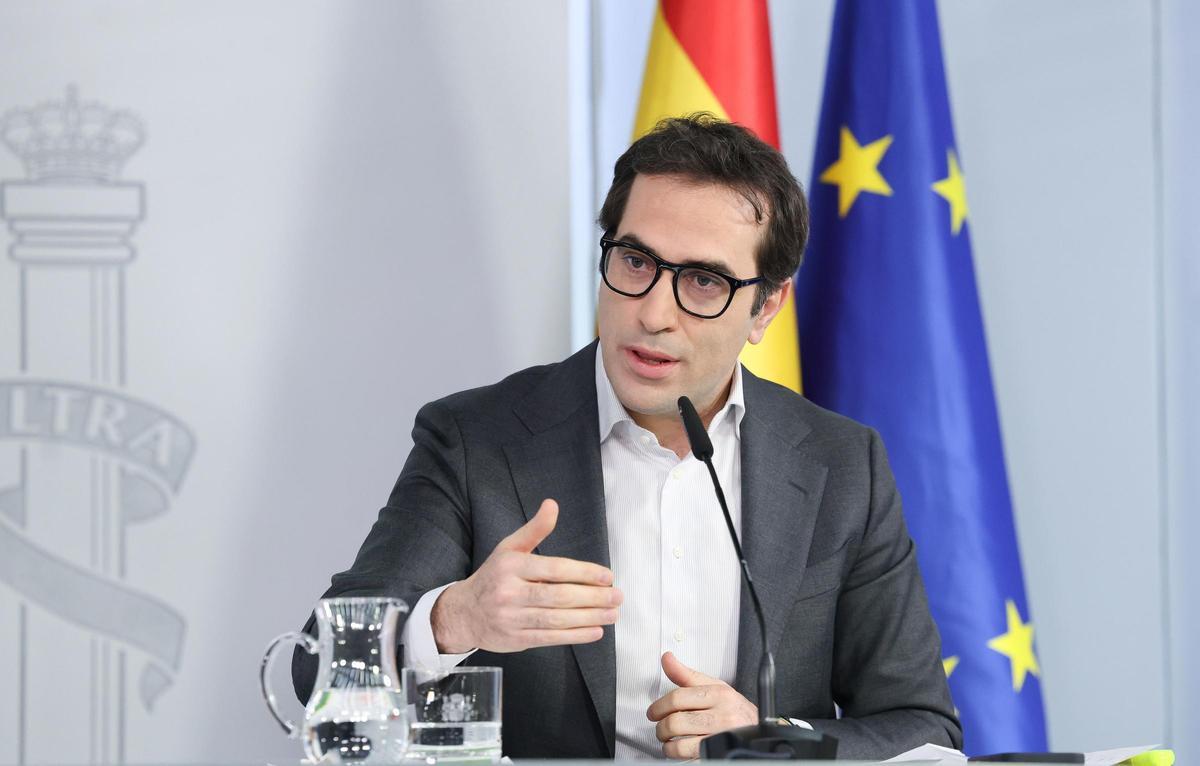 El ministro de Economía, Comercio y Empresa, Carlos Cuerpo.