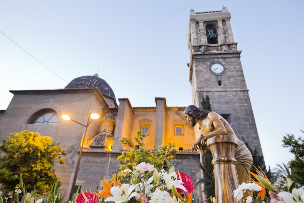 Procesión del sábado de Pasión en el Grao