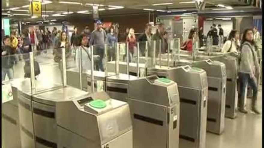 Subidas en el transporte público de Madrid