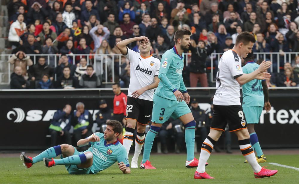 Valencia CF - FC Barcelona: Las mejores fotos