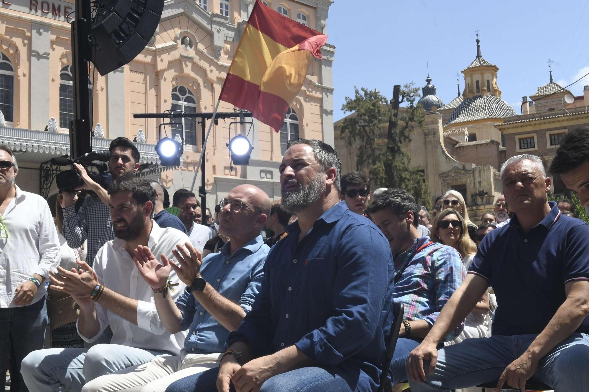 Acto de Santiago Abascal y Jorge Buxadé en Murcia