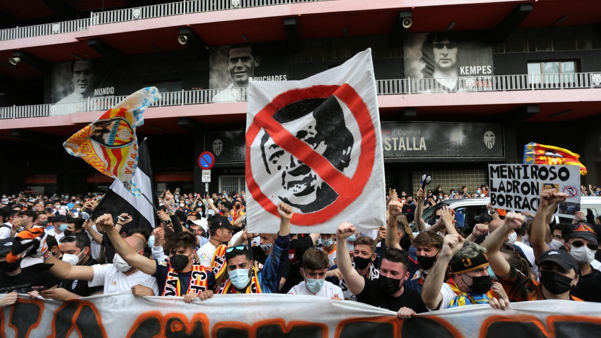 La manifestación del 8 de mayo.