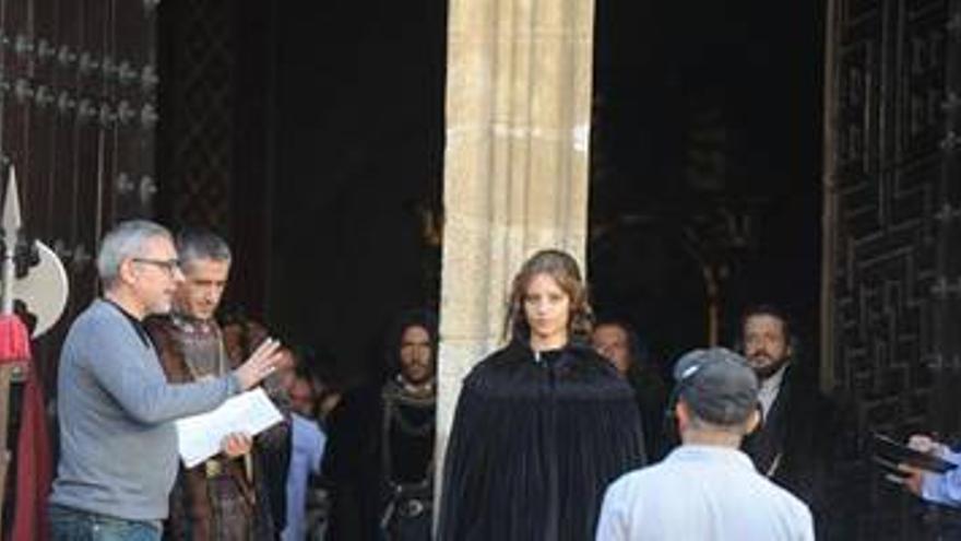 Vuelve a Cáceres el rodaje de la serie de TVE sobre Isabel la Católica