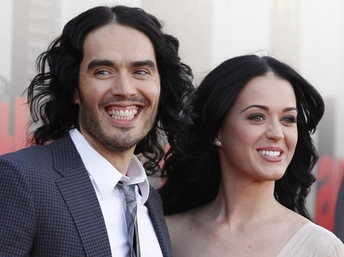 Russell Brand i Katy Perry, l’abril passat. Russell Brand i Katy Perry, l’abril passat.