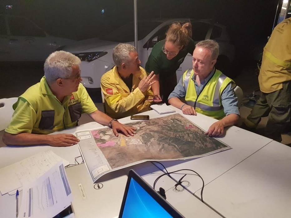 Declarado un incendio forestal en Casares