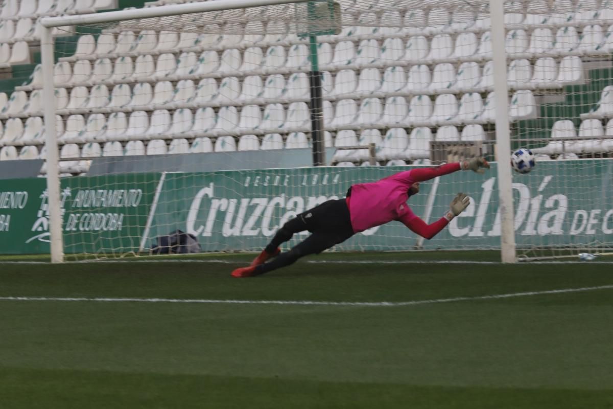 Frenazo en seco del Córdoba CF