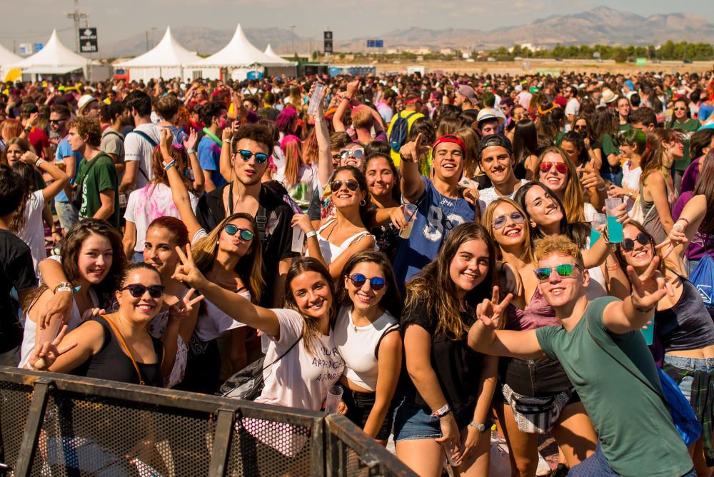 Paellas, música y atracciones en la primera edición de Bienvenida UA