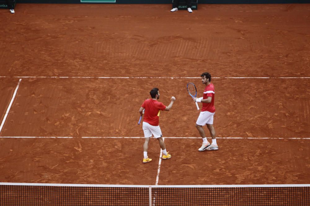 Partido de dobles España-Alemania