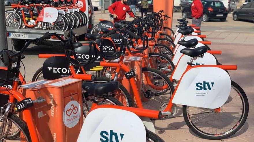 Las nuevas bicicletas incorporadas al servicio.