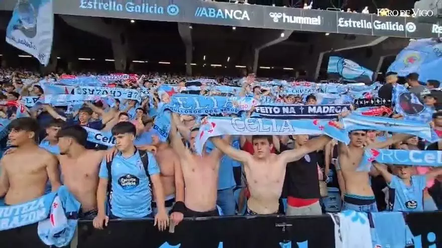 El Celta Fortuna asciende a Segunda División y Balaídos es una fiesta