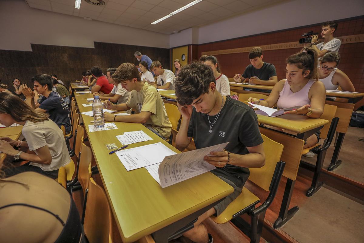 Selectividad el curso pasado en la UMH de Elche