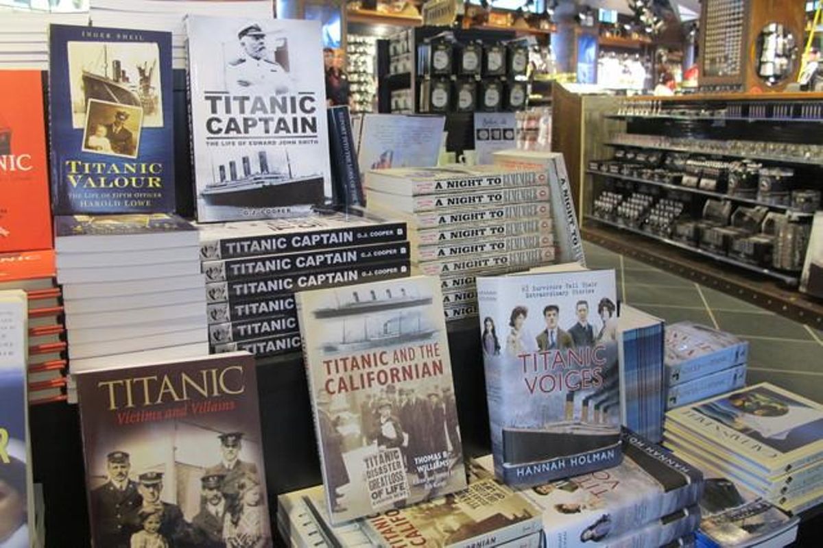L’enfonsament del ’Titanic’ ha donat una vasta bibliografia sobre la catàstrofe.