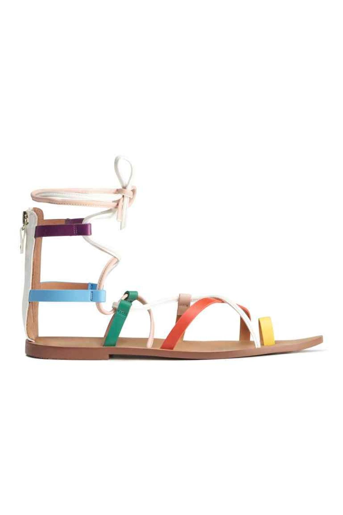 Sandalias de tiras: multicolor