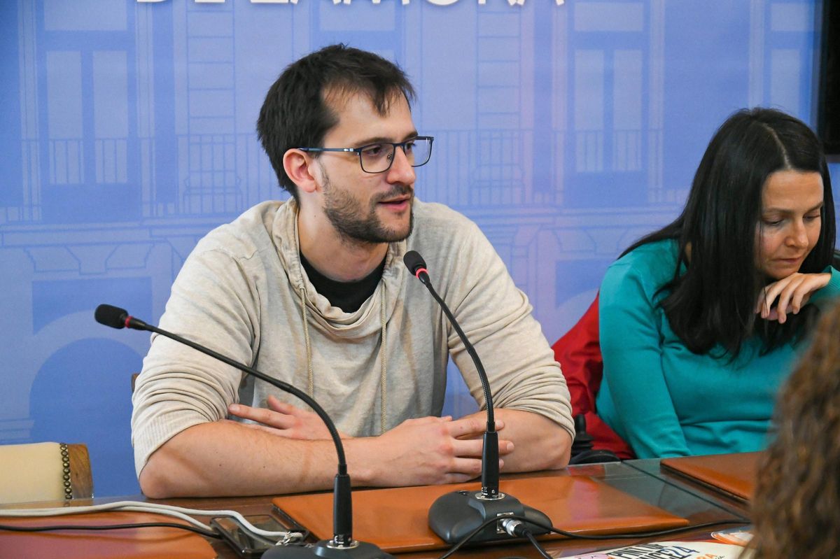 Javier Martín, organizador de Pint of Science