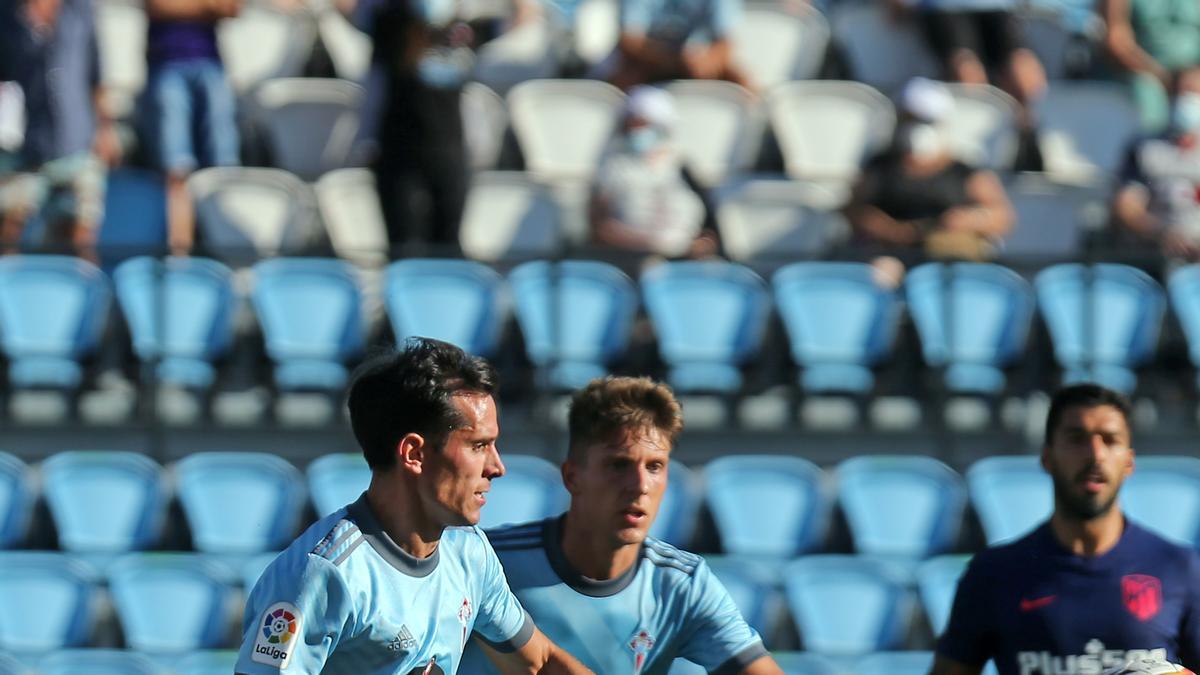 El Celta-Atlético, en imágenes