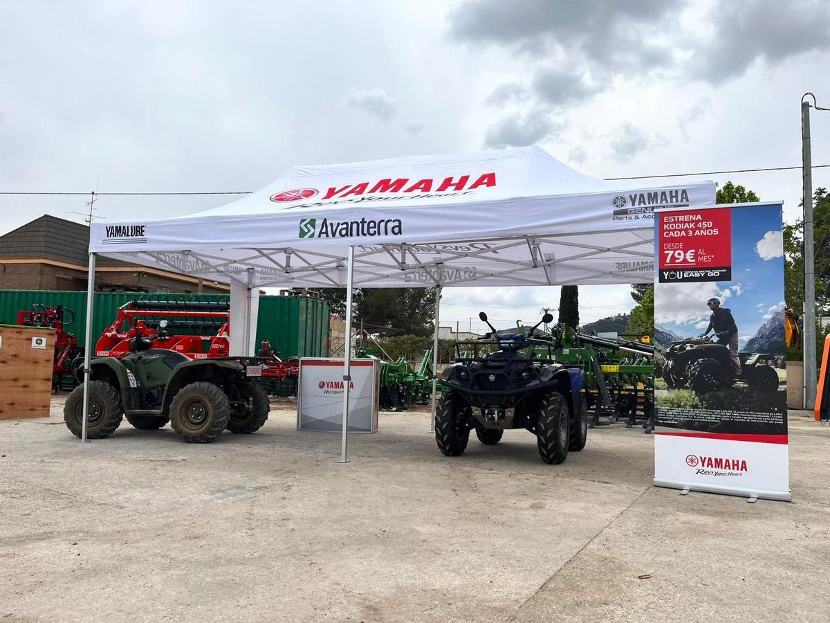 Potencia, tracción y versatilidad: así se presentaron los Quads ATV de Yamaha en Avanterra Yecla