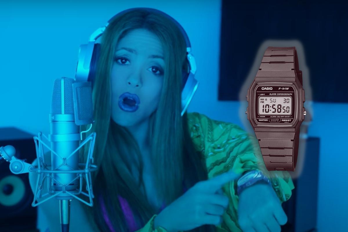 Casio: así es el reloj que 'odia' Shakira, pero que es nº1 en ventas