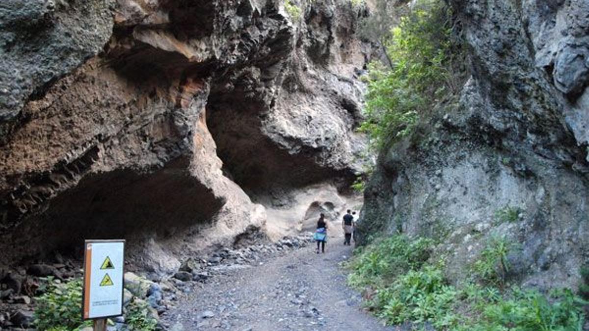 Barranco de Badajoz, en Güímar.