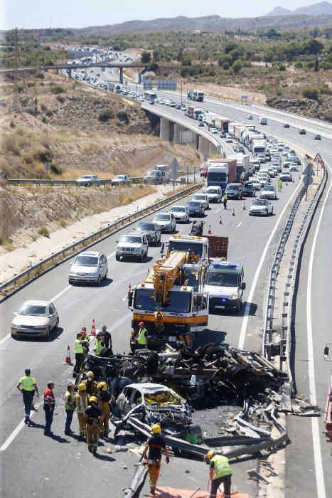 Accidente mortal en Elche