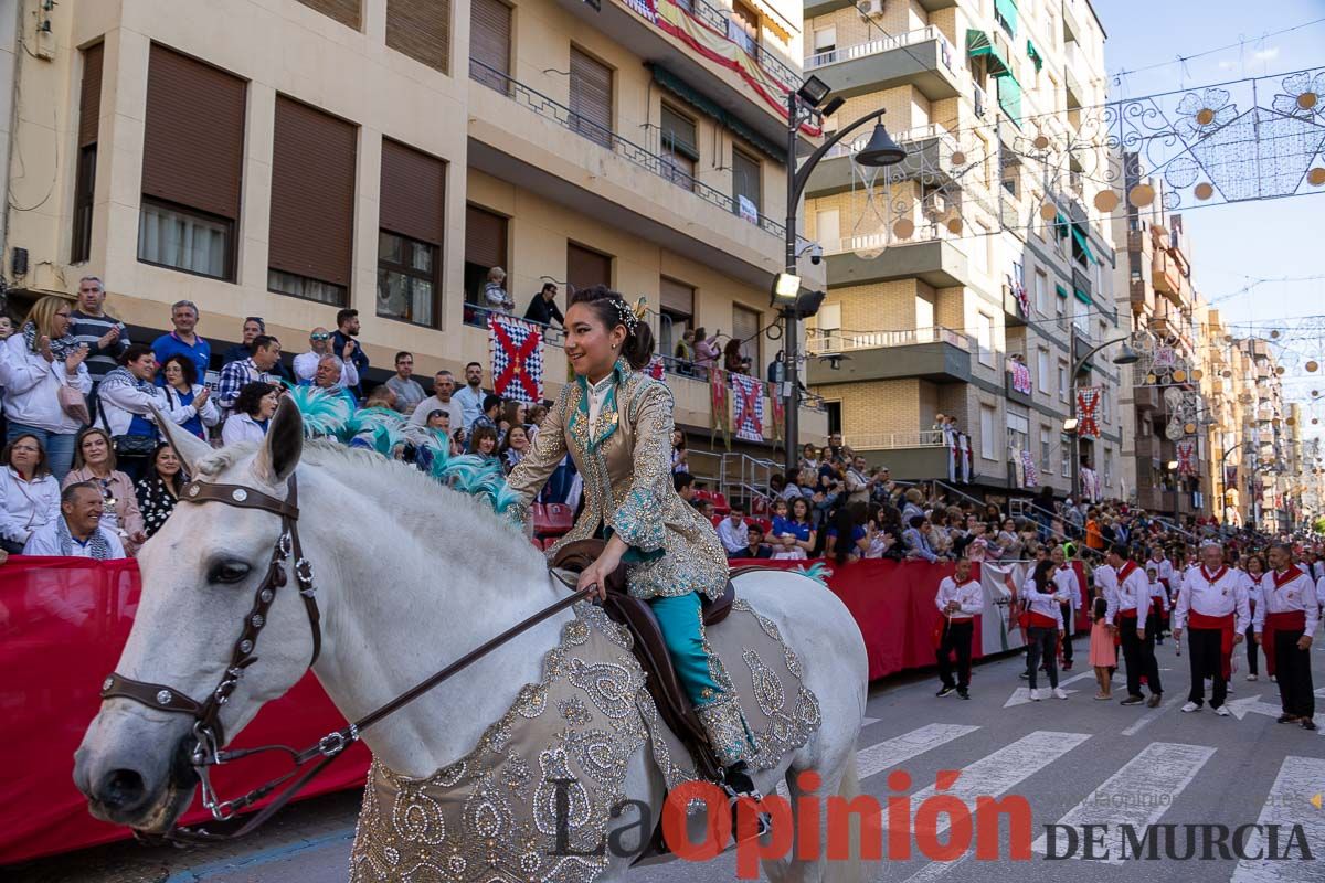 Procesión de subida a la Basílica en las Fiestas de Caravaca (Bando de los Caballos del vino)