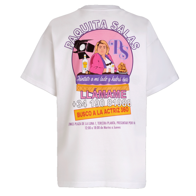 Camiseta de ASIF con la imagen de 'Paquita Salas'