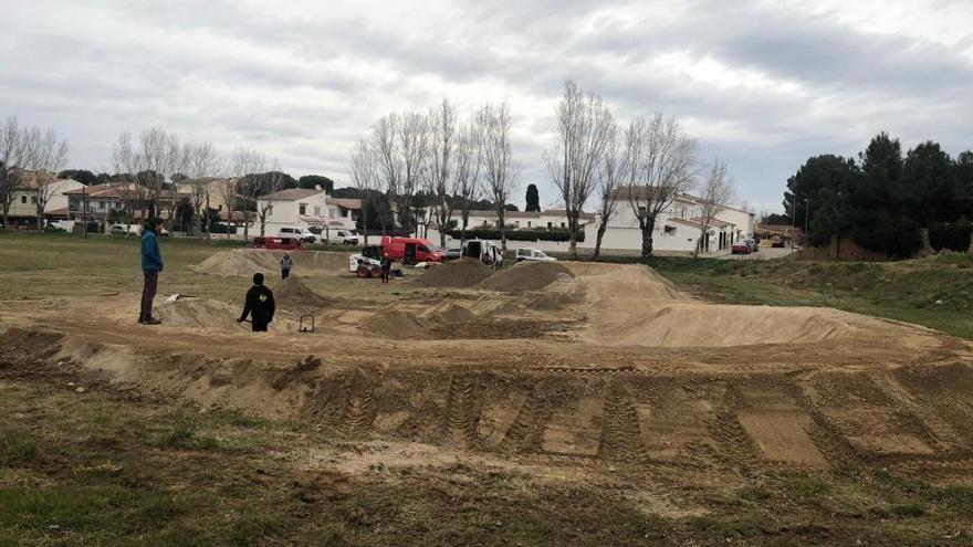 El camp de Pump Track a l&#039;Escala