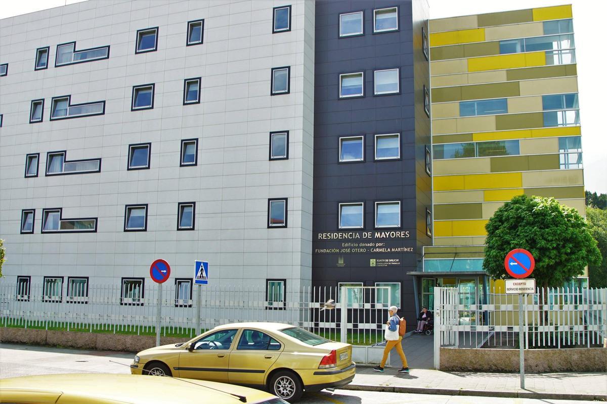 Residencia de maiores José Otero, situada no barrio da Pontepedriña