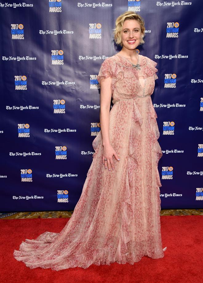 Alfombra roja de los premios Gotham 2017: Greta Gerwig