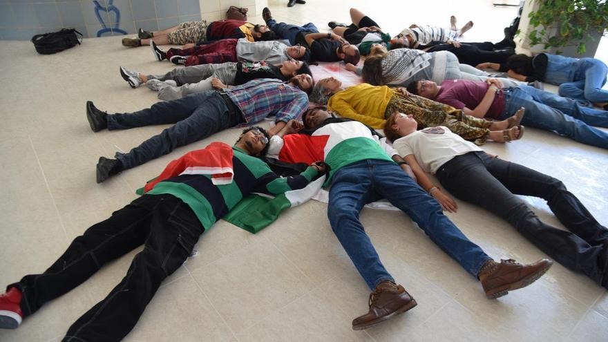 Vídeo: Los estudiantes de la UJI protestan por el genocidio en Palestina